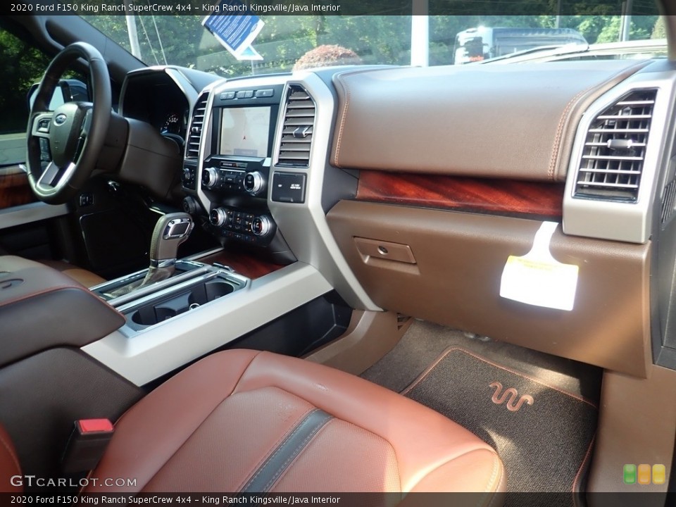 King Ranch Kingsville/Java Interior Dashboard for the 2020 Ford F150 King Ranch SuperCrew 4x4 #144489717