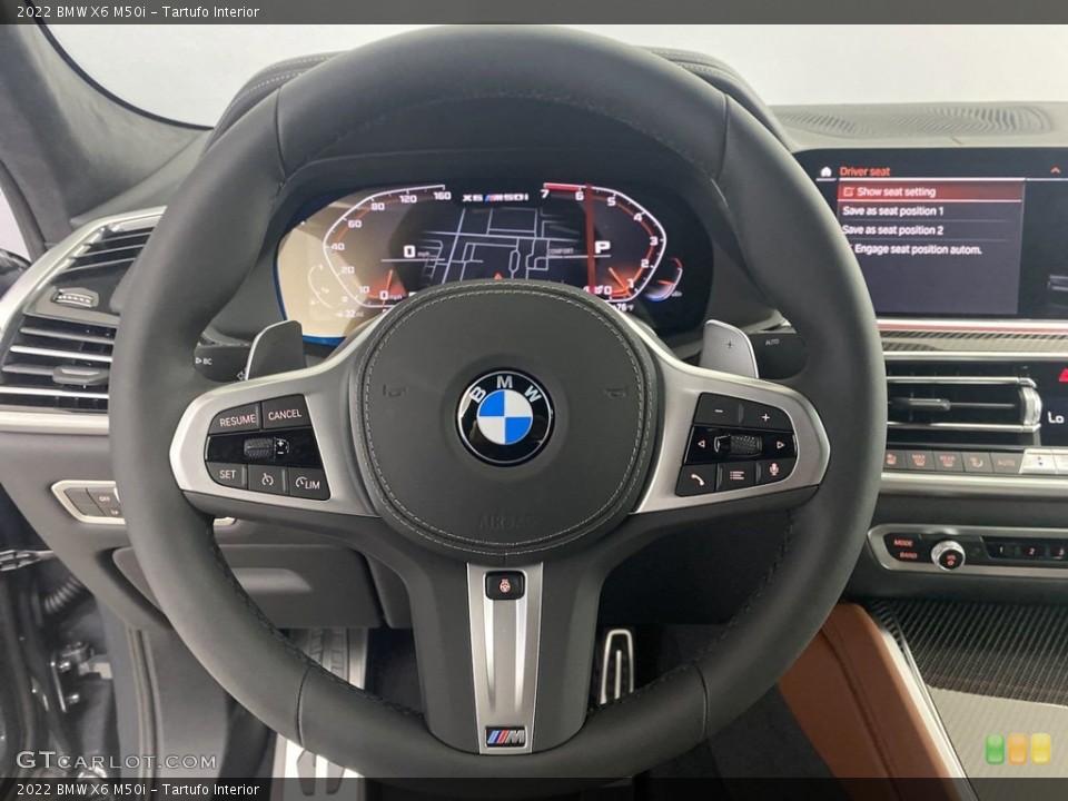 Tartufo Interior Steering Wheel for the 2022 BMW X6 M50i #144490795