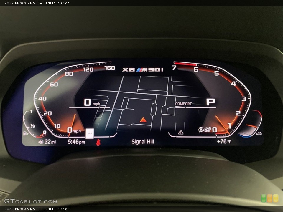 Tartufo Interior Navigation for the 2022 BMW X6 M50i #144490804