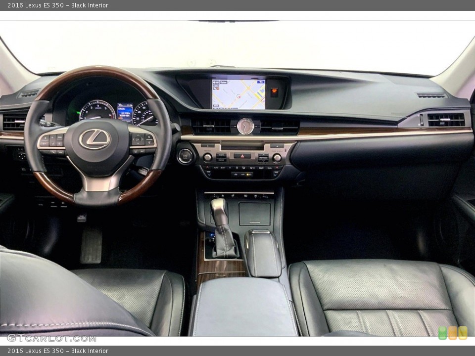 Black Interior Dashboard for the 2016 Lexus ES 350 #144492744