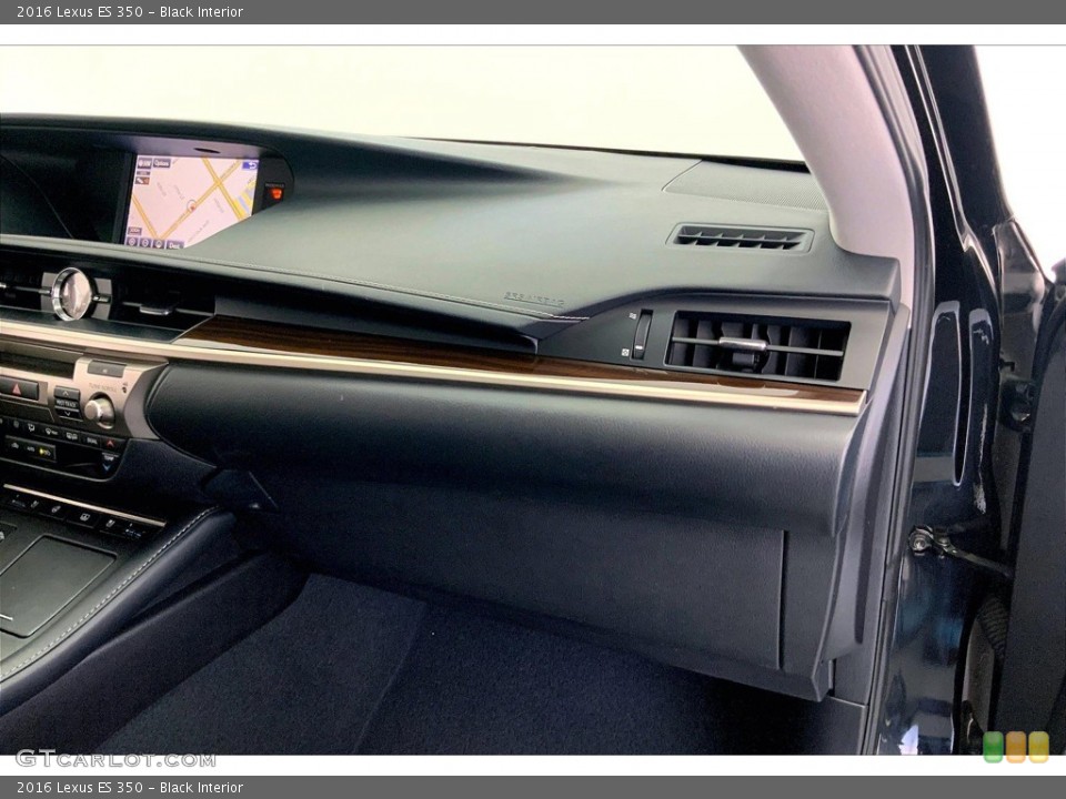 Black Interior Dashboard for the 2016 Lexus ES 350 #144492774