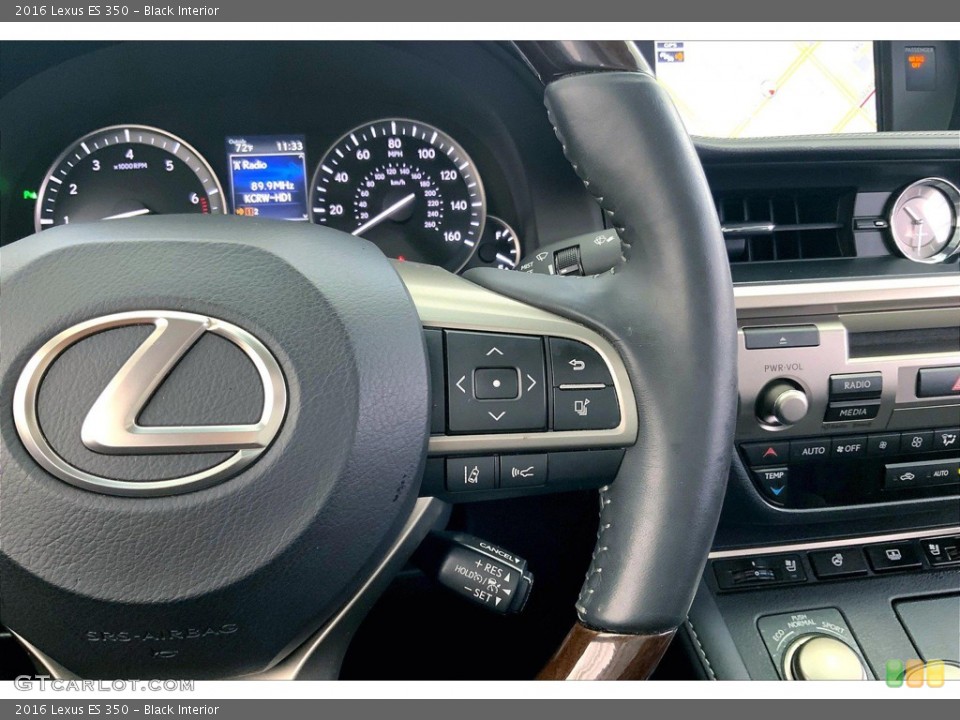 Black Interior Steering Wheel for the 2016 Lexus ES 350 #144492921