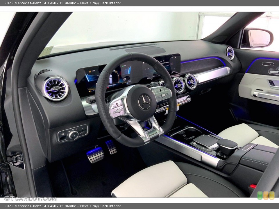 Neva Gray/Black Interior Front Seat for the 2022 Mercedes-Benz GLB AMG 35 4Matic #144494640