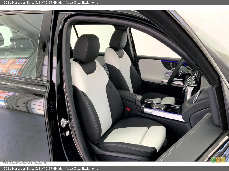Neva Gray/Black 2022 Mercedes-Benz GLB Interiors