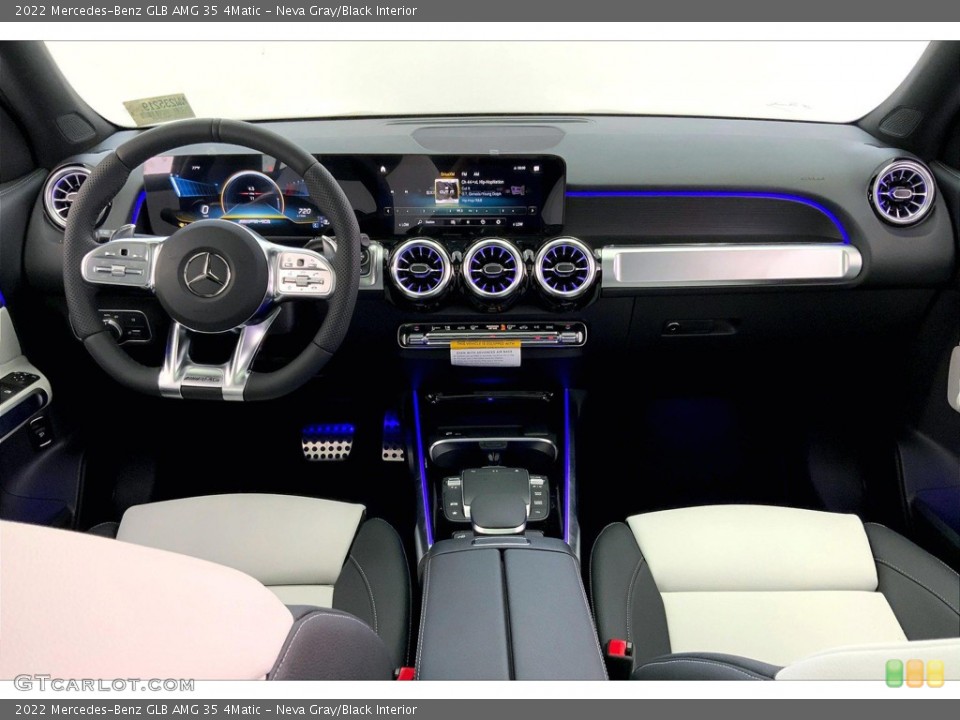 Neva Gray/Black Interior Dashboard for the 2022 Mercedes-Benz GLB AMG 35 4Matic #144494691
