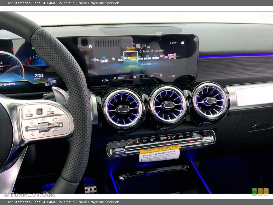 Neva Gray/Black Interior Controls for the 2022 Mercedes-Benz GLB AMG 35 4Matic #144494715