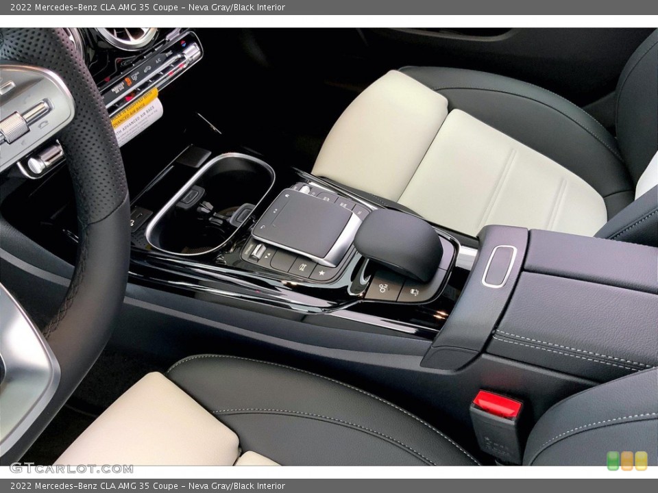 Neva Gray/Black Interior Controls for the 2022 Mercedes-Benz CLA AMG 35 Coupe #144496584