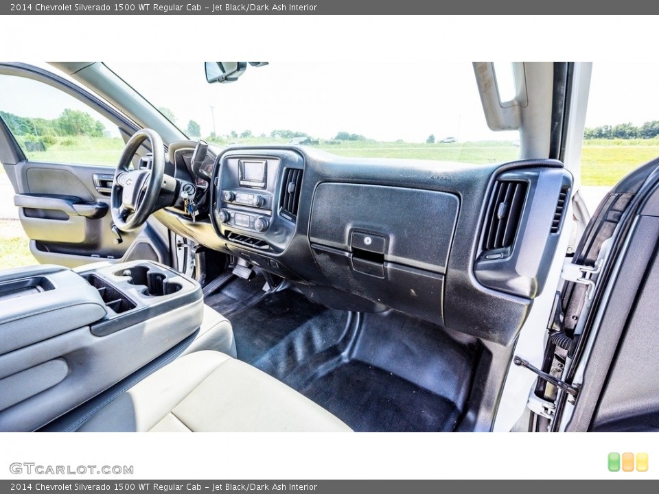Jet Black/Dark Ash Interior Dashboard for the 2014 Chevrolet Silverado 1500 WT Regular Cab #144497664