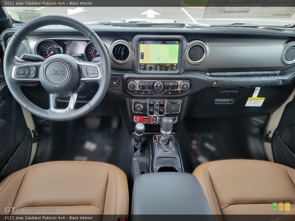 Black Interior Photo for the 2022 Jeep Gladiator Rubicon 4x4 #144498786