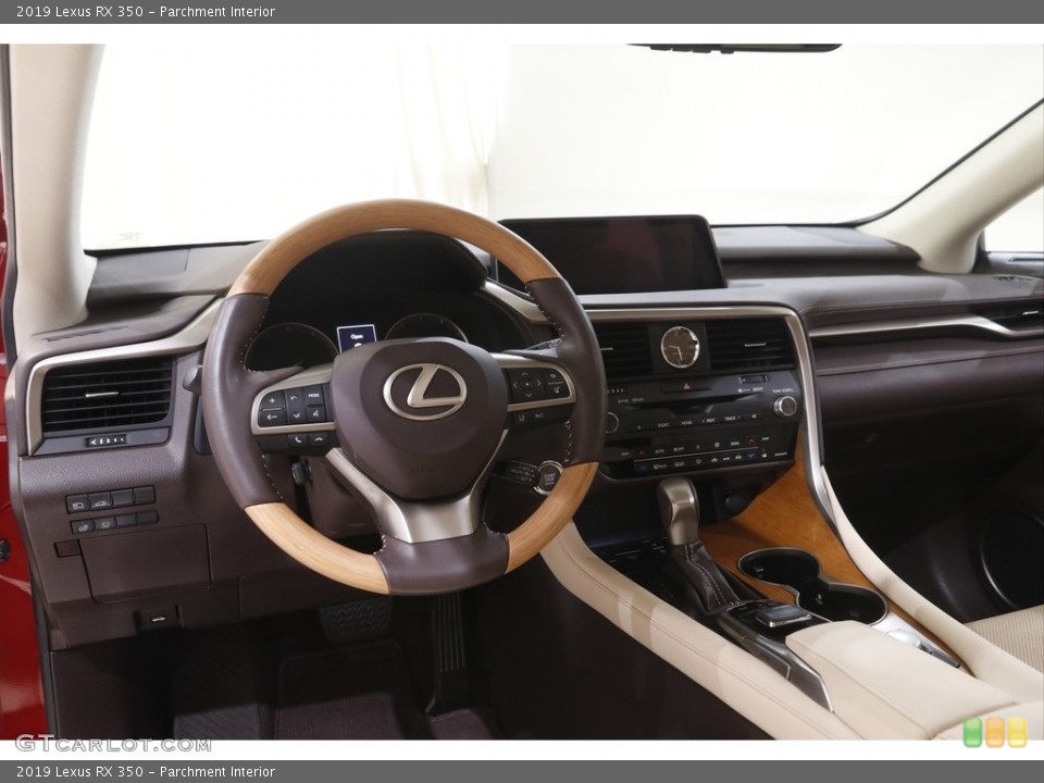 Parchment Interior Dashboard for the 2019 Lexus RX 350 #144500559