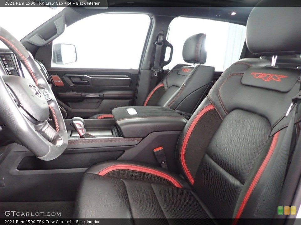 Black Interior Front Seat for the 2021 Ram 1500 TRX Crew Cab 4x4 #144500660
