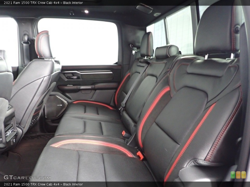 Black Interior Rear Seat for the 2021 Ram 1500 TRX Crew Cab 4x4 #144500916