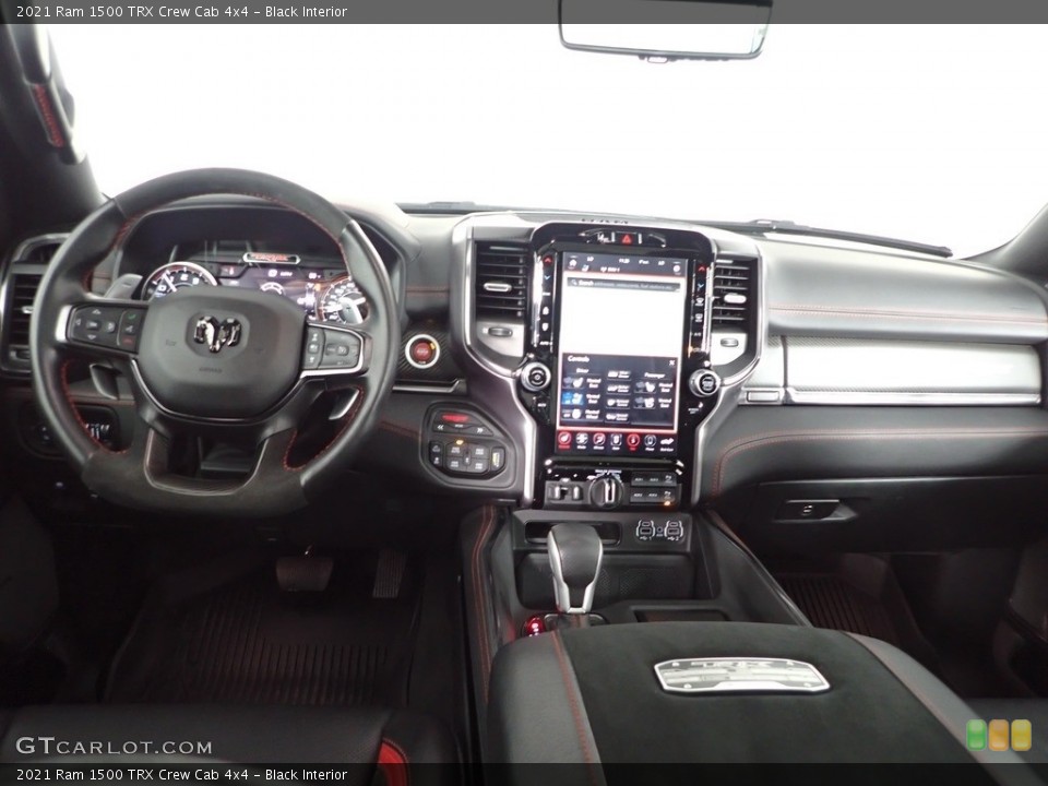 Black Interior Dashboard for the 2021 Ram 1500 TRX Crew Cab 4x4 #144500935