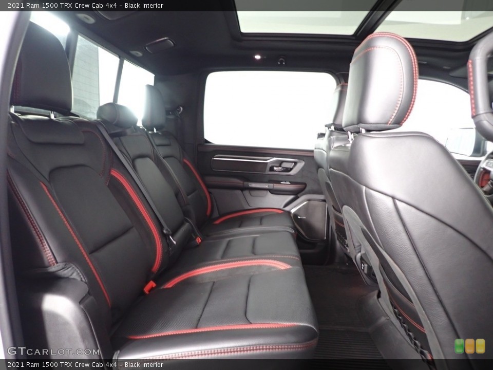 Black Interior Rear Seat for the 2021 Ram 1500 TRX Crew Cab 4x4 #144501060
