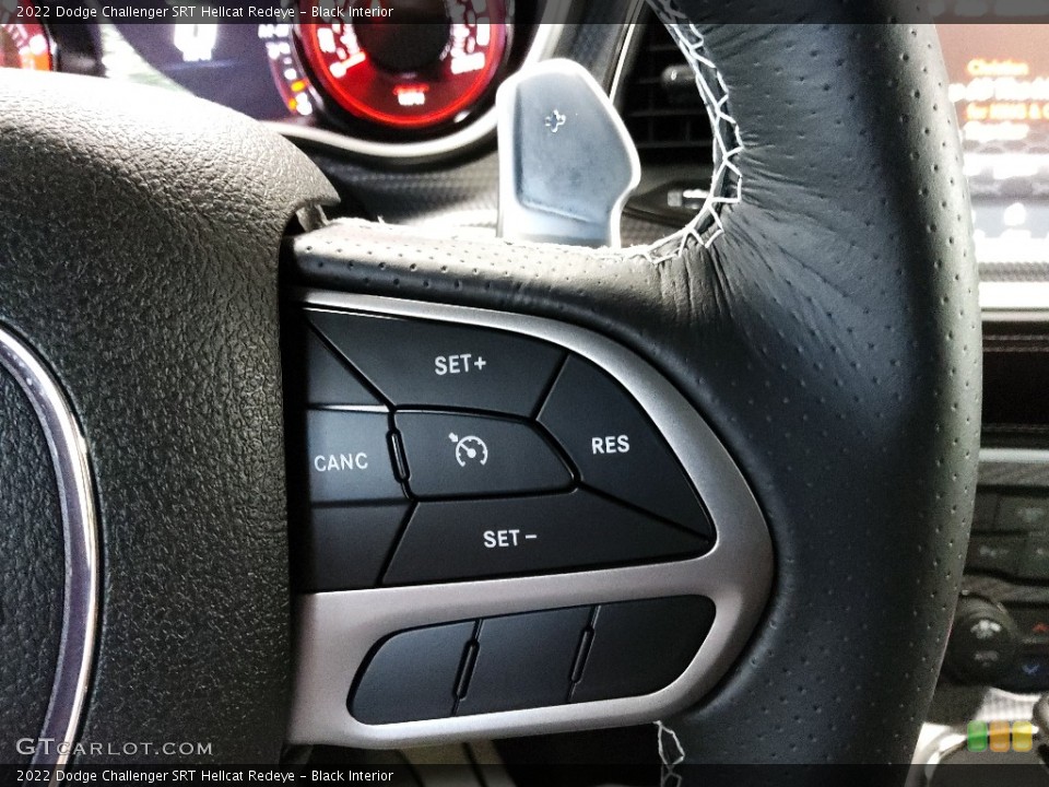 Black Interior Steering Wheel for the 2022 Dodge Challenger SRT Hellcat Redeye #144501381