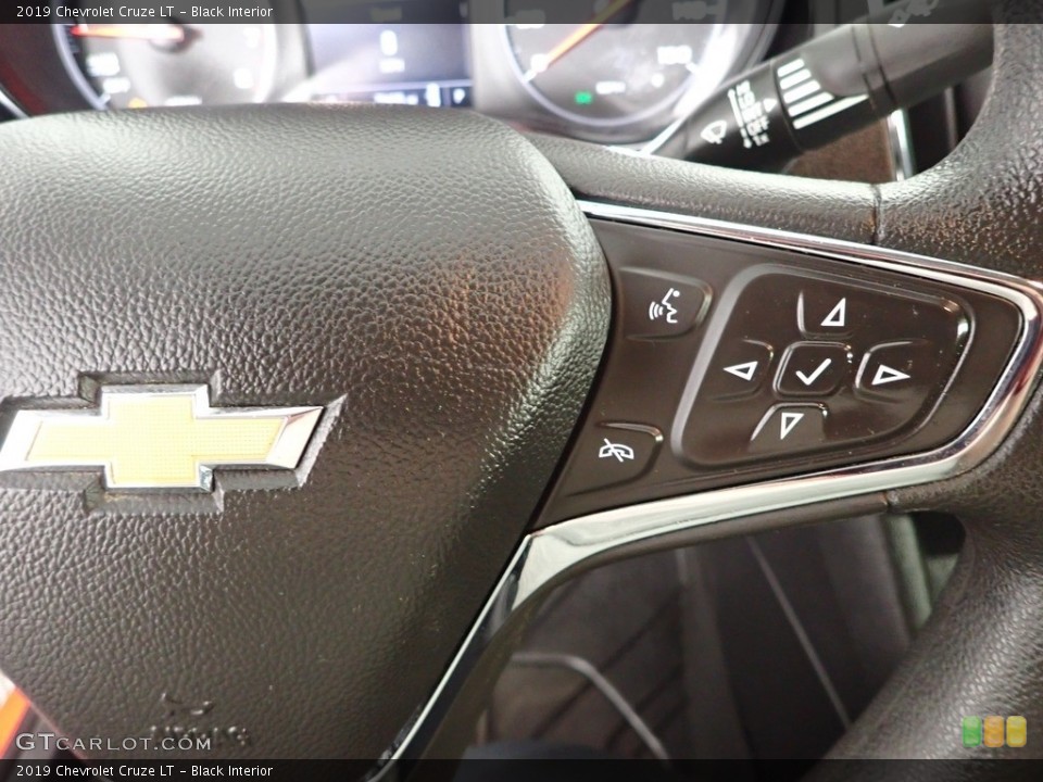 Black Interior Steering Wheel for the 2019 Chevrolet Cruze LT #144502533