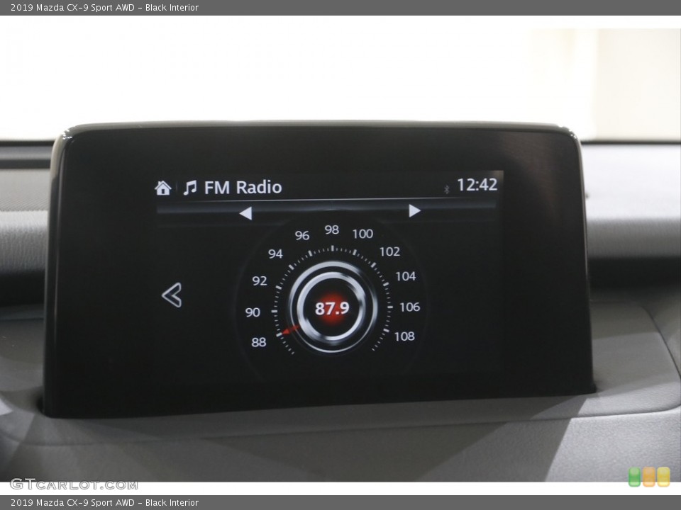 Black Interior Controls for the 2019 Mazda CX-9 Sport AWD #144503292