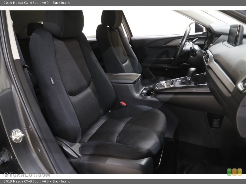 Black Interior Photo for the 2019 Mazda CX-9 Sport AWD #144503397