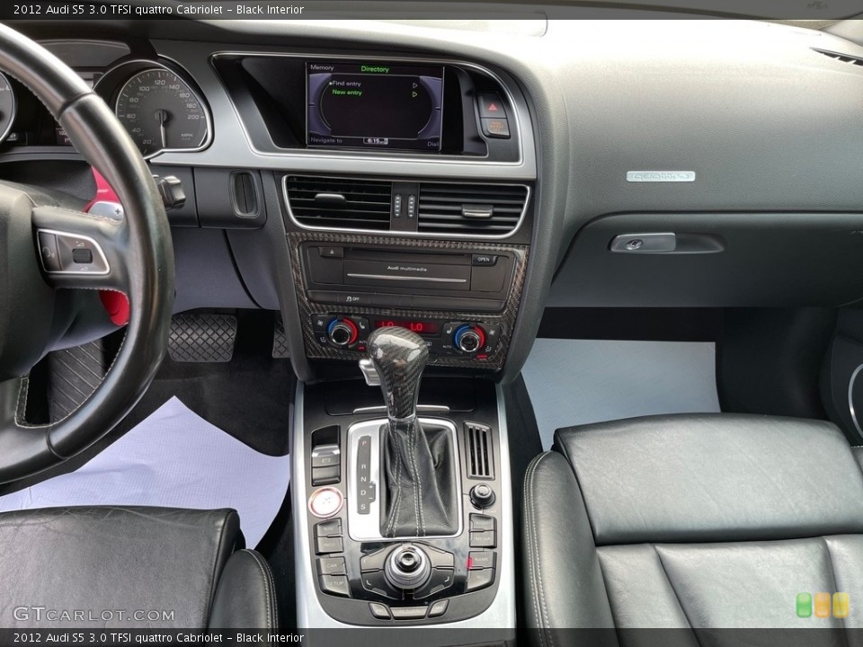 Black Interior Transmission for the 2012 Audi S5 3.0 TFSI quattro Cabriolet #144504438
