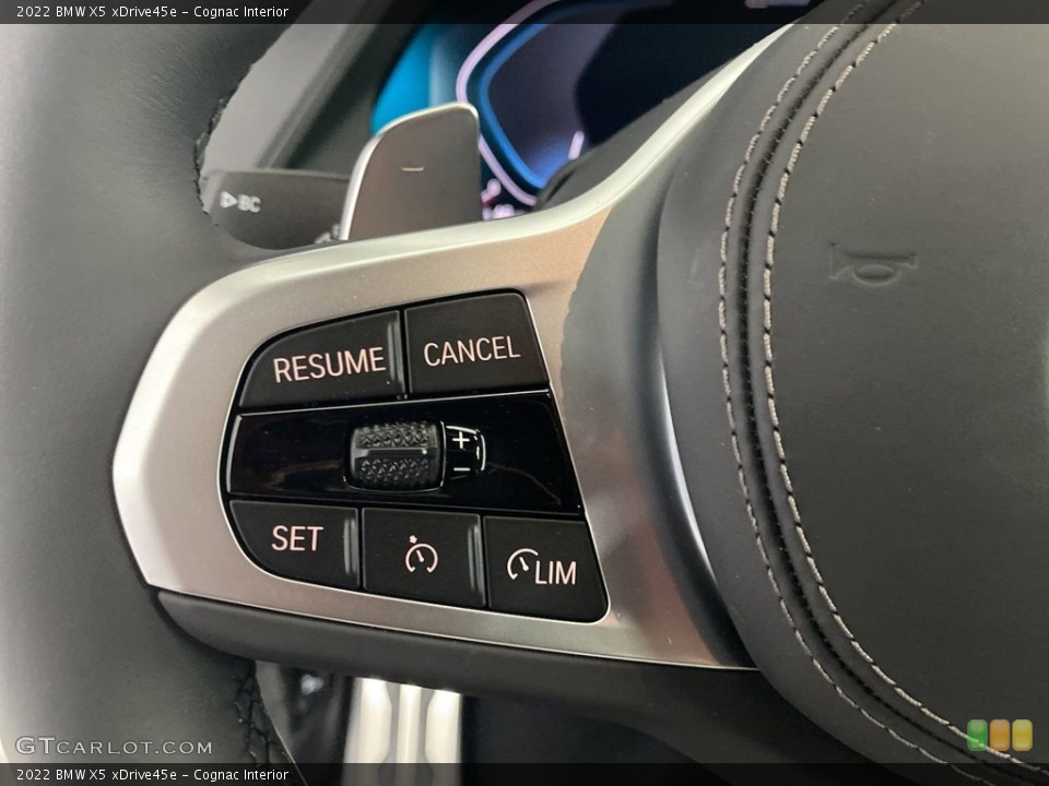 Cognac Interior Steering Wheel for the 2022 BMW X5 xDrive45e #144504570