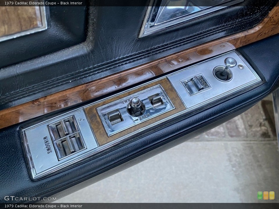 Black Interior Controls for the 1979 Cadillac Eldorado Coupe #144505200