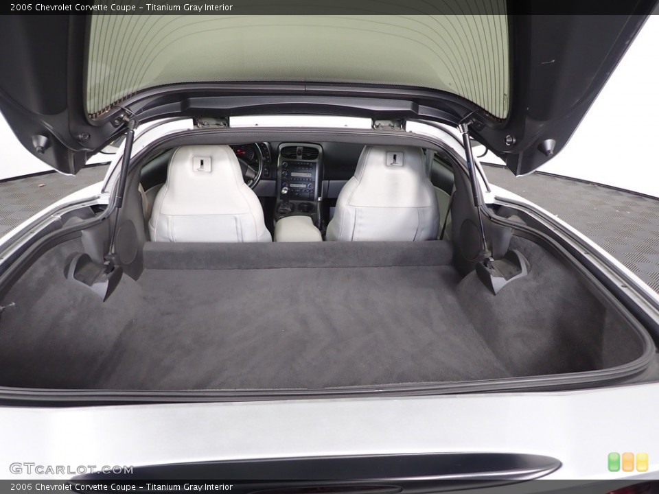 Titanium Gray Interior Trunk for the 2006 Chevrolet Corvette Coupe #144505640