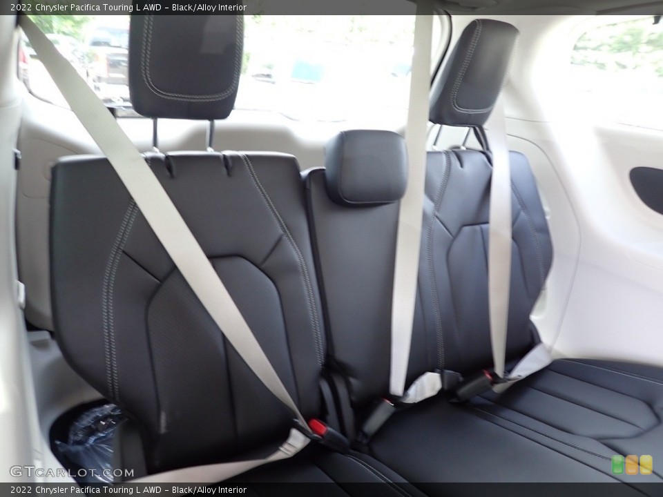 Black/Alloy Interior Rear Seat for the 2022 Chrysler Pacifica Touring L AWD #144505668