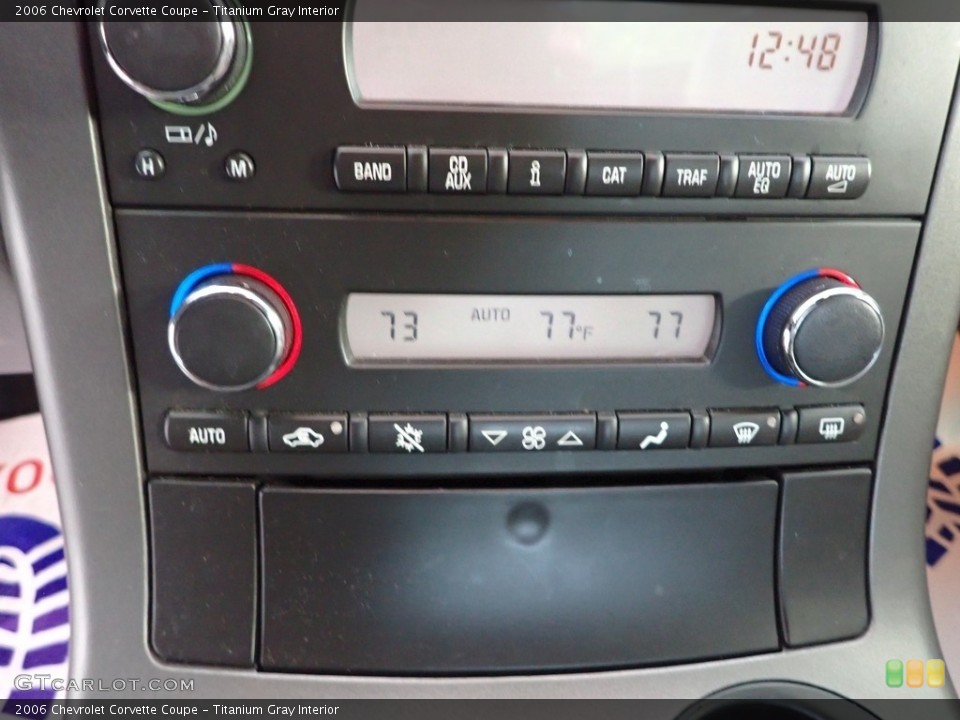 Titanium Gray Interior Controls for the 2006 Chevrolet Corvette Coupe #144505822