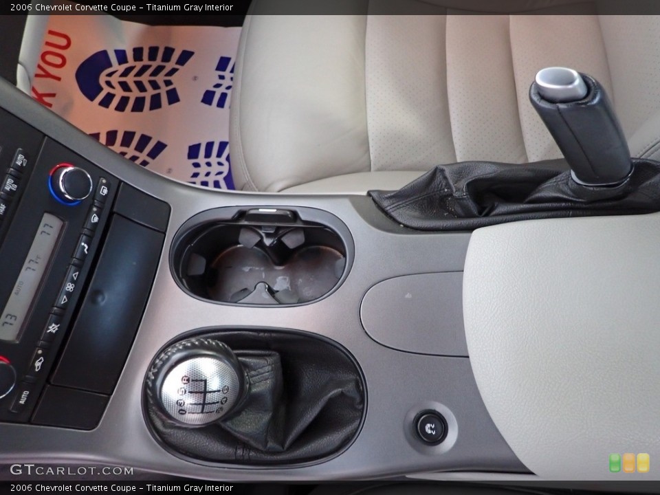 Titanium Gray Interior Transmission for the 2006 Chevrolet Corvette Coupe #144505839