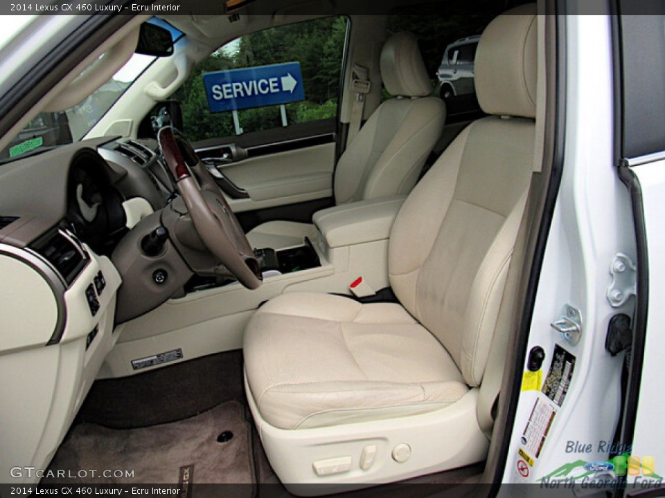 Ecru Interior Front Seat for the 2014 Lexus GX 460 Luxury #144506763