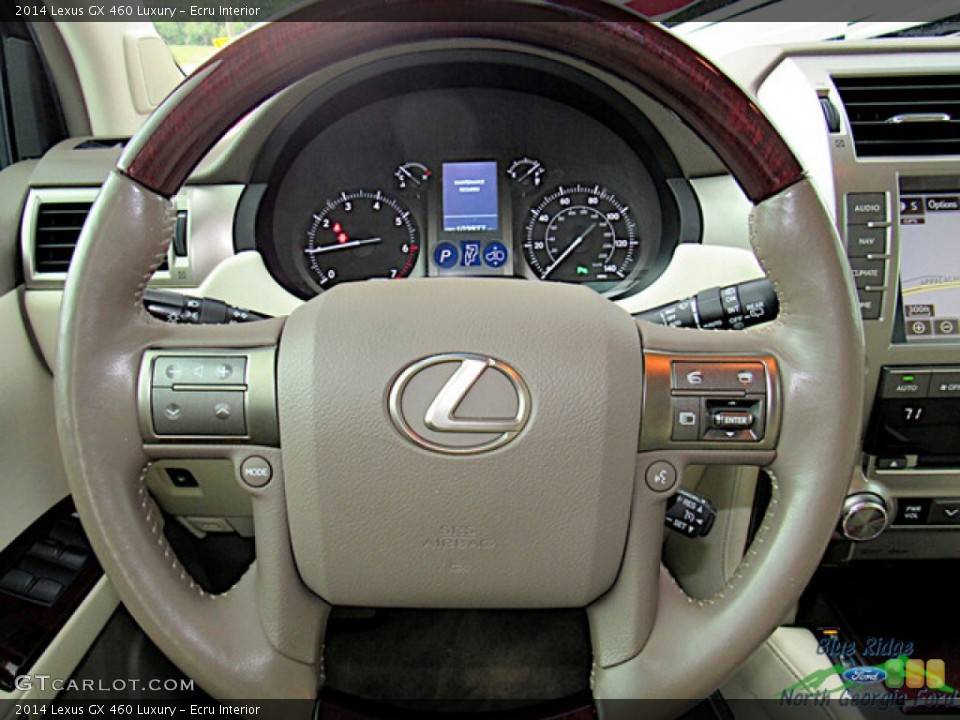 Ecru Interior Steering Wheel for the 2014 Lexus GX 460 Luxury #144506853