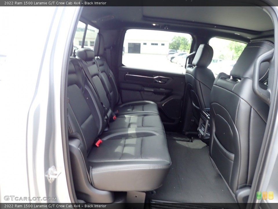 Black Interior Rear Seat for the 2022 Ram 1500 Laramie G/T Crew Cab 4x4 #144507921