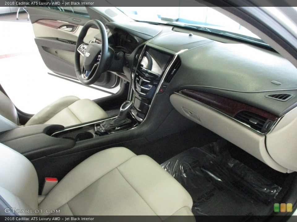 Jet Black Interior Front Seat for the 2018 Cadillac ATS Luxury AWD #144510324