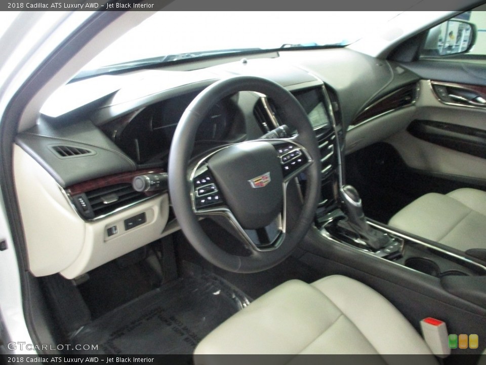 Jet Black Interior Front Seat for the 2018 Cadillac ATS Luxury AWD #144510360