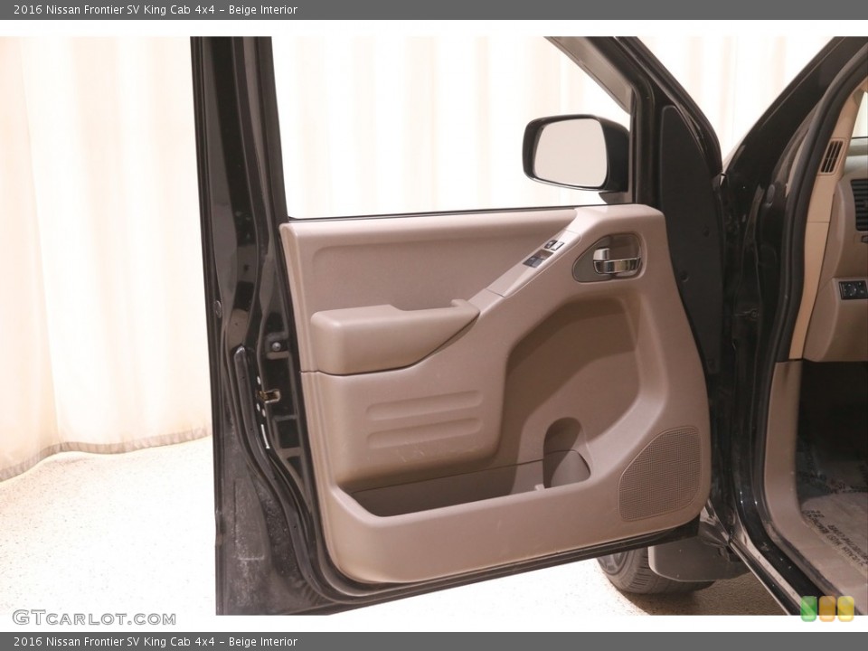 Beige Interior Door Panel for the 2016 Nissan Frontier SV King Cab 4x4 #144511243