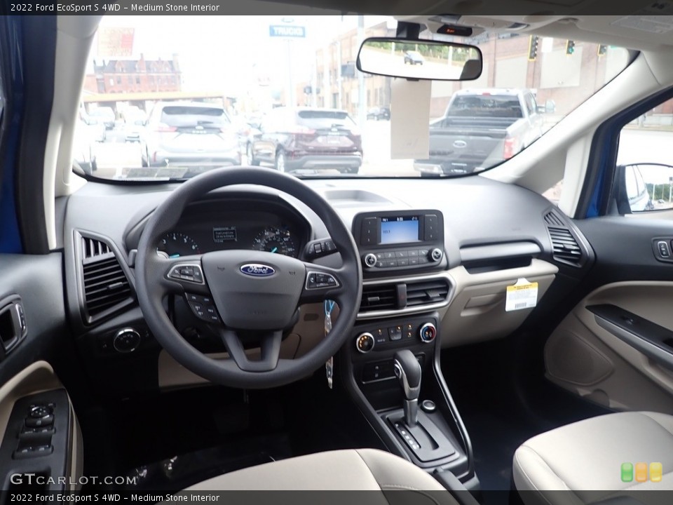 Medium Stone Interior Photo for the 2022 Ford EcoSport S 4WD #144511464