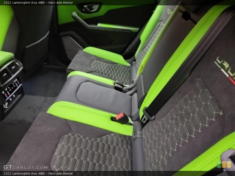 Nero Ade Interior Rear Seat for the 2022 Lamborghini Urus AWD #144511806