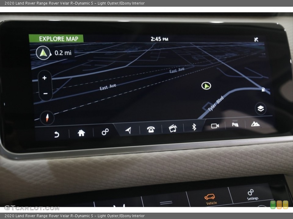 Light Oyster/Ebony Interior Navigation for the 2020 Land Rover Range Rover Velar R-Dynamic S #144512775
