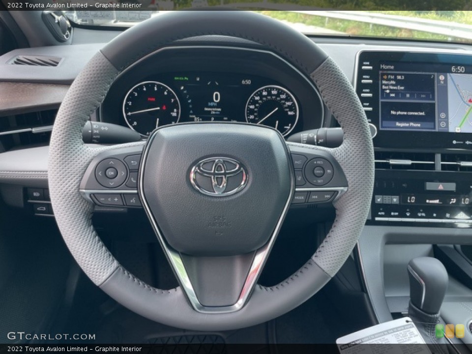 Graphite Interior Steering Wheel for the 2022 Toyota Avalon Limited #144513083