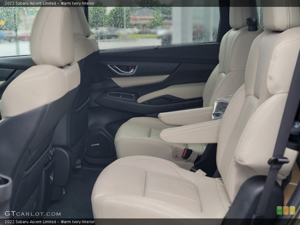 Warm Ivory Interior Rear Seat for the 2022 Subaru Ascent Limited #144515349