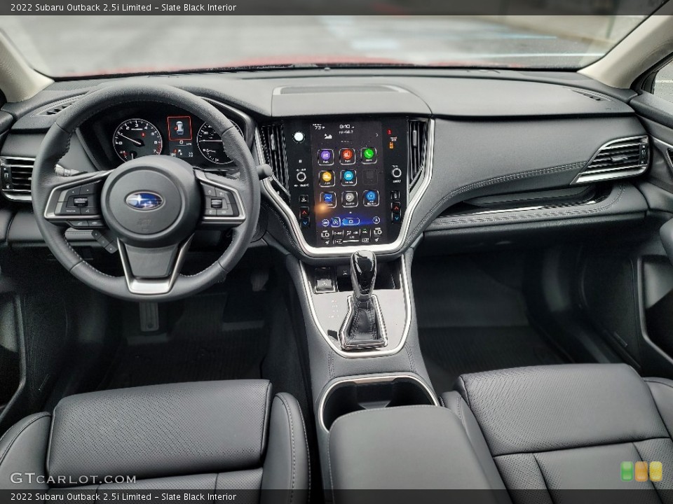 Slate Black Interior Photo for the 2022 Subaru Outback 2.5i Limited #144515685