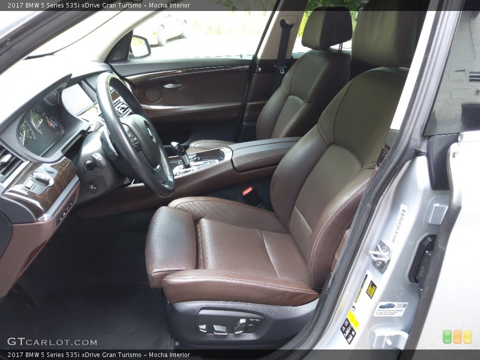 Mocha Interior Front Seat for the 2017 BMW 5 Series 535i xDrive Gran Turismo #144515781
