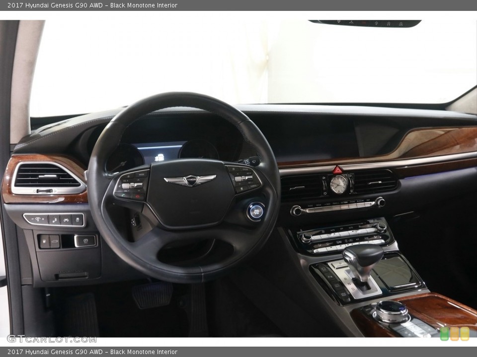 Black Monotone Interior Dashboard for the 2017 Hyundai Genesis G90 AWD #144515802