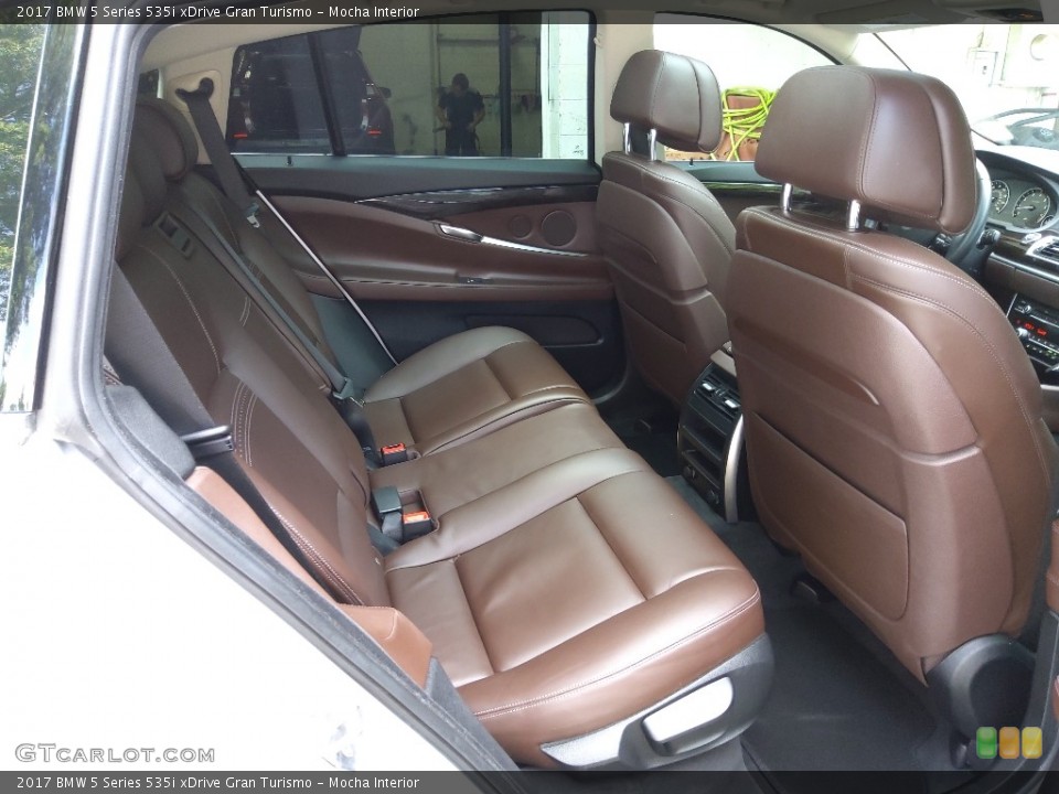 Mocha Interior Rear Seat for the 2017 BMW 5 Series 535i xDrive Gran Turismo #144515907