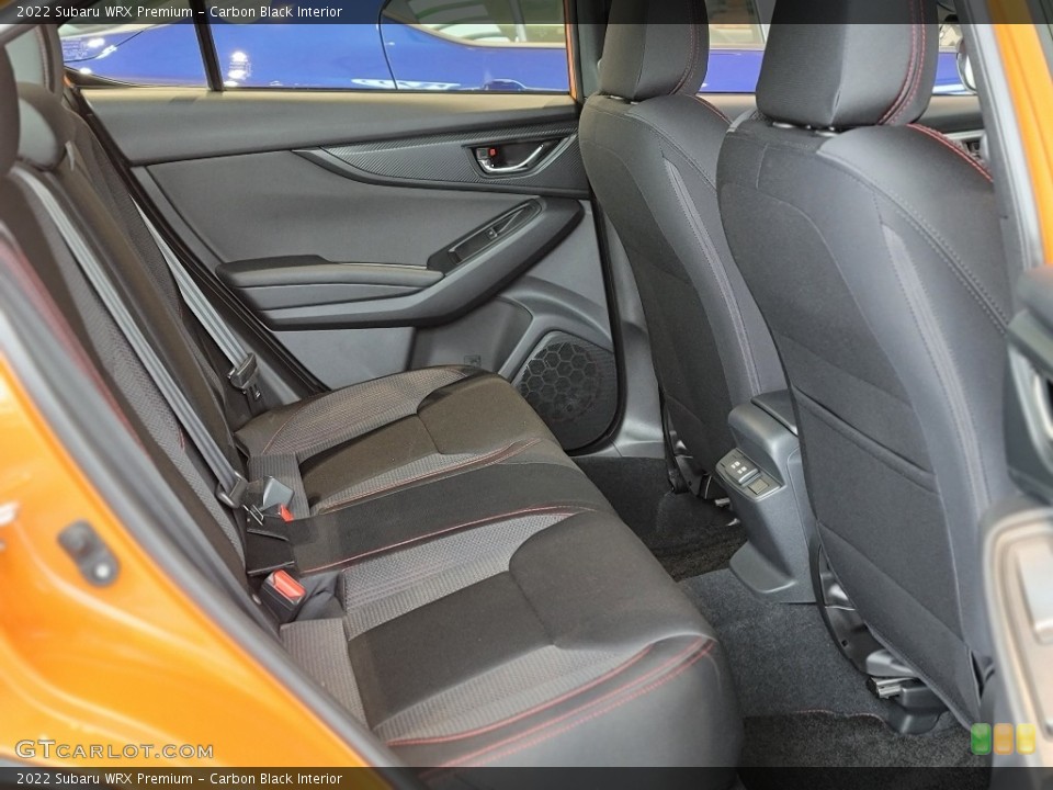Carbon Black Interior Rear Seat for the 2022 Subaru WRX Premium #144515916