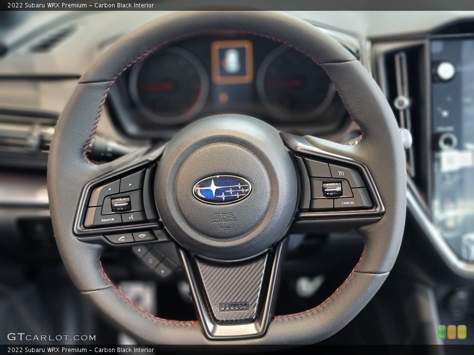 Carbon Black Interior Steering Wheel for the 2022 Subaru WRX Premium #144515979