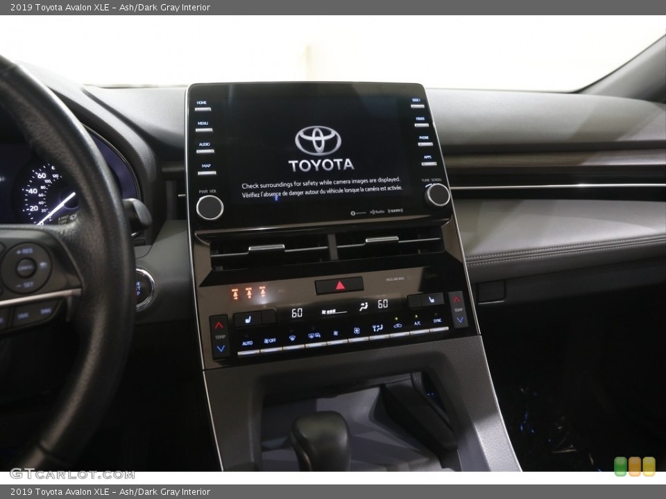 Ash/Dark Gray Interior Controls for the 2019 Toyota Avalon XLE #144519240