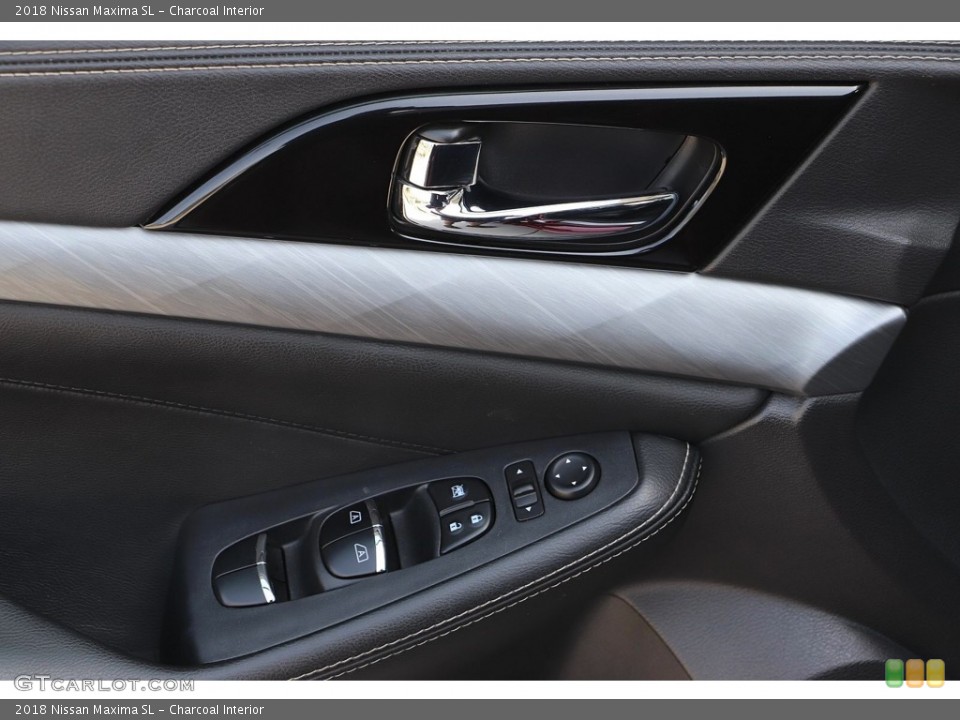 Charcoal Interior Door Panel for the 2018 Nissan Maxima SL #144519558