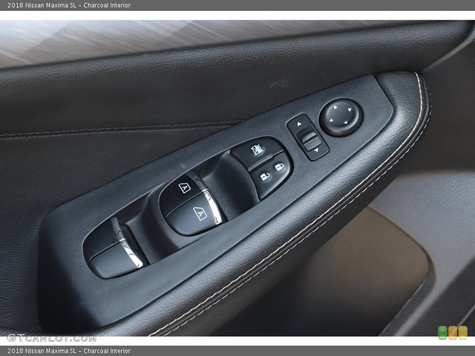 Charcoal Interior Controls for the 2018 Nissan Maxima SL #144519579