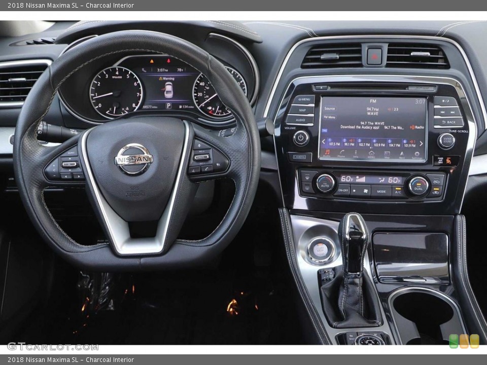 Charcoal Interior Controls for the 2018 Nissan Maxima SL #144519648